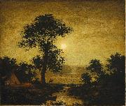Ralph Albert Blakelock Moonlight oil painting
